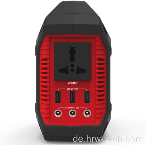 Notstromversorgung mit 155 Wh Lithiumbatterie